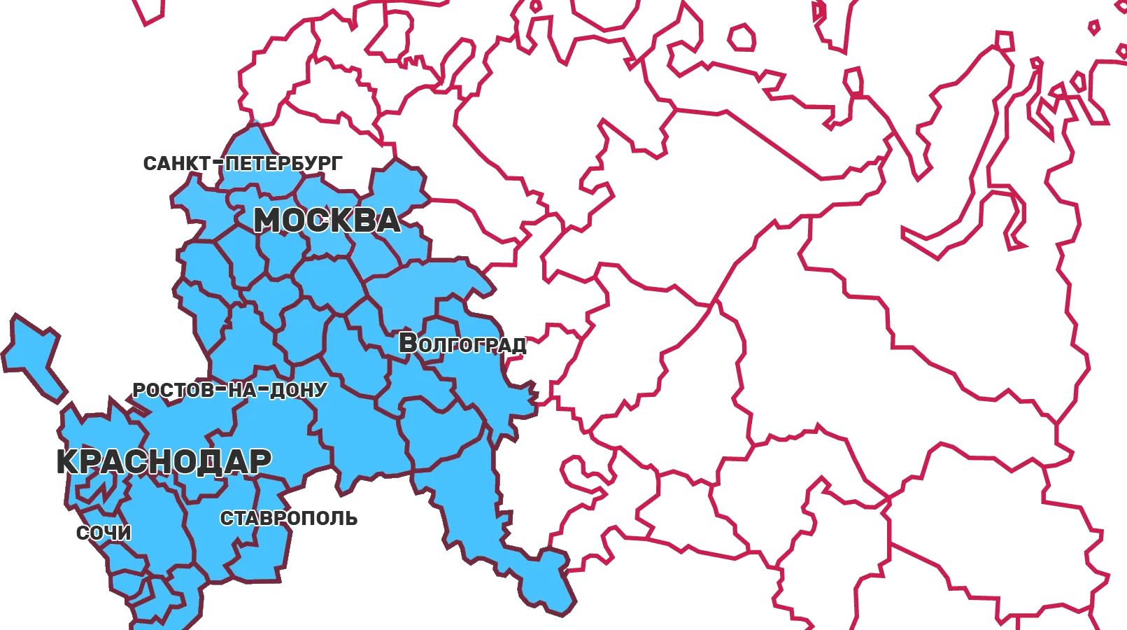 Карта в Люберцах